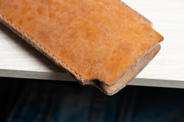 mould on leather product