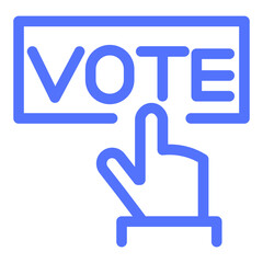Online Vote Voting Election Politics Icon