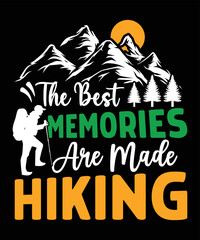 Hiking and Vacation design and illustrations for all type prints