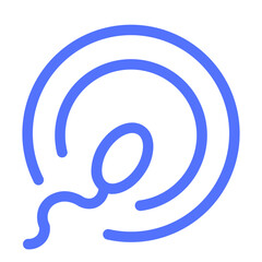 Fototapeta premium Sperm Spermatozoid Fertilization Reproduction Ovum Icon