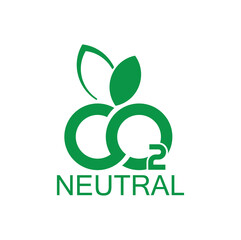 reducing CO2 emissions to stop climate change. green energy background	