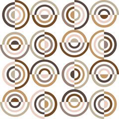 Seamless pattern decorated with precious stones, gold chains and pearls.	