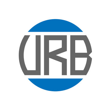 VRB letter logo design on white background. VRB creative initials circle logo concept. VRB letter design.