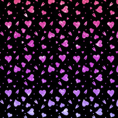 Glitter colored purple texture and background.  Brilliant style with gradient and sparkles. 