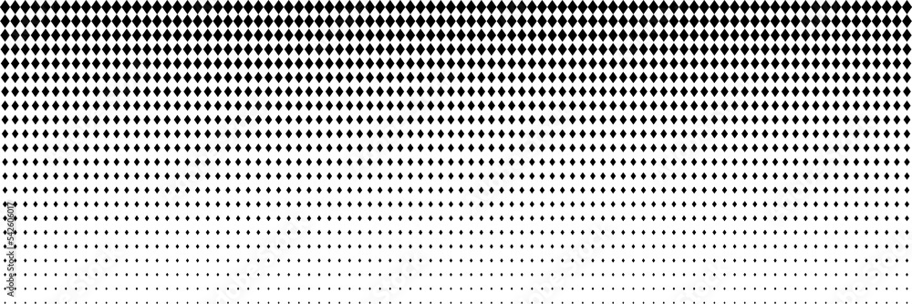 Aufkleber horizontal black diamond design for pattern and background