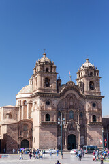 Fototapeta na wymiar Old city of Cusco , Peru, Plaza de Armas de Cuzco