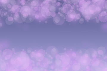 blue and purple blur bokeh lights background with blank space for text