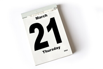 21. March 2024