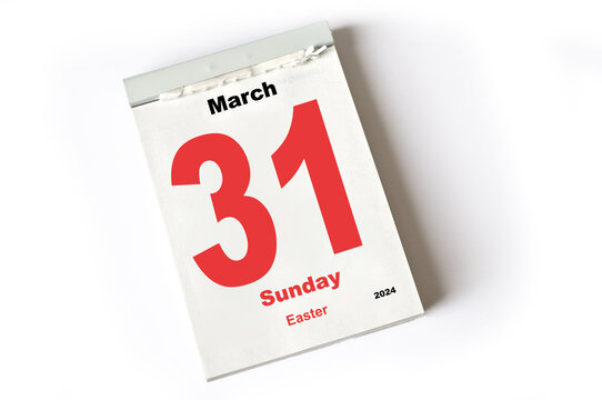 31. March 2024 Easter