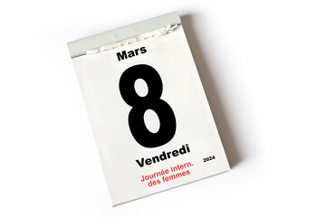 8. Mars 2024 Journée intern des femmes