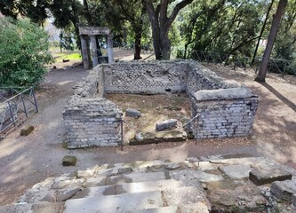 Pompei - Scorcio dal Santuario di Atena ed Eracle