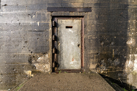 door of a WWII bunker