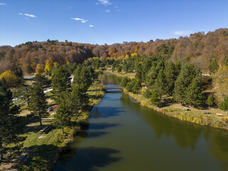 Beautiful fall scene in Domaniç, Kütahya - Türkiye