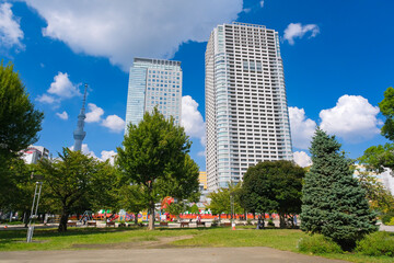 Obraz premium 東京都墨田区 錦糸公園