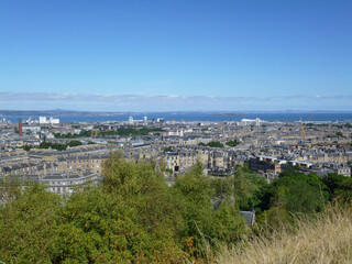 Fototapeta premium View of the city of Edinburgh