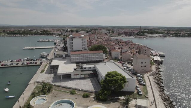 Umag Kroatien - Altstadt  - Drohne - DJI Air 2s D-Log