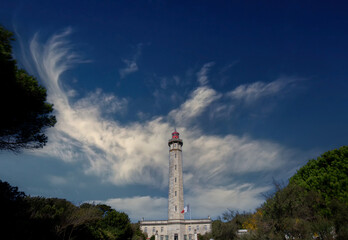 Phare des baleines, whale lighthouse,  ile de Re island, france