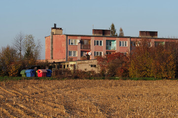 Ubogie miejscowości przy granicy Polsko - Ukraińskiej.