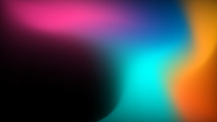 Abstract gradient fluid blur background with grainy texture and colorful rainbow gradient. Modern wallpaper design for social media, idol poster, banner, flyer.