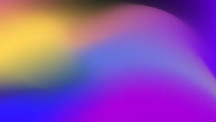 Glittering gradient background with hologram effect and magic lights. Holographic abstract fantasy backdrop with fairy sparkles, gold stars and festive blur