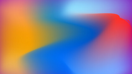 Glittering gradient background with hologram effect and magic lights. Holographic abstract fantasy backdrop with fairy sparkles, gold stars and festive blur