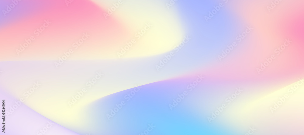 Poster abstract iridescent sky pastel rainbow gradient background. innovation modern background design for 