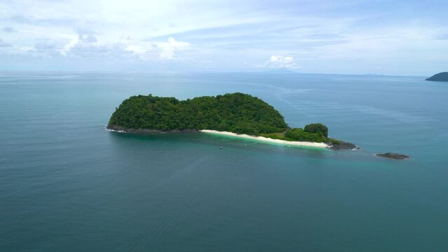 Aerial View of Beras Basah Island, Langkawi, Kedah, Malaysia