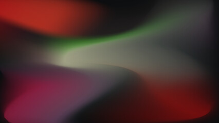 Trendy black red fluid gradient background, colorful abstract liquid 3d shapes. Futuristic design wallpaper for banner, poster, cover, flyer, presentation, advertising, landing page