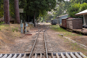 railway in the countryside