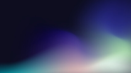 Abstract pastel holographic blurred grainy gradient banner background texture. Colorful digital grain soft noise effect pattern. Lo-fi multicolor vintage retro design.