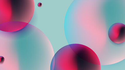 Abstract blurred gradient background with grainy texture vector.