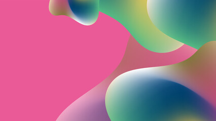 Abstract blurred gradient background with grainy texture vector.