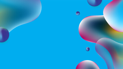 Abstract blurred gradient background with grainy texture vector.