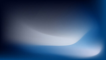 Abstract 3D dark blue and black background with fluid gradient grainy texture and liquid shapes. Modern wallpaper design for social media, idol poster, banner, flyer.