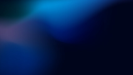 Abstract 3D dark blue and black background with fluid gradient grainy texture and liquid shapes. Modern wallpaper design for social media, idol poster, banner, flyer.