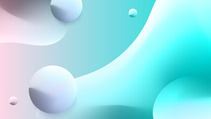 Abstract pink blue pastel gradient blur background