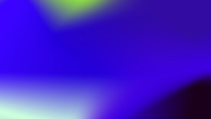 Pink green orange yellow and dark blue cyberpunk abstract background with liquid fluid gradient blur