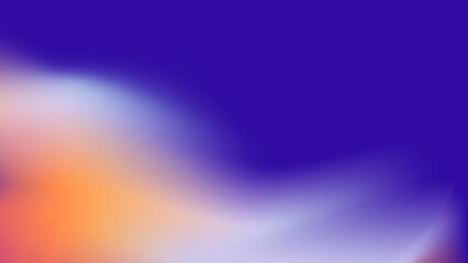 Pink green orange yellow and dark blue cyberpunk abstract background with liquid fluid gradient blur