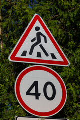 Traffic Road Signs, highways signs and traffic warning signs