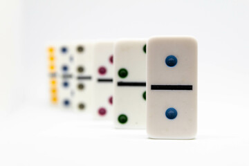 Ficha de domino: doble 1