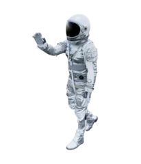 Papier Peint photo autocollant Nasa Astronaut transparent 3D rendering High Quality