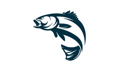 illustration of a fish logo