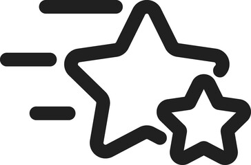 Star line icon. Star Rating, review