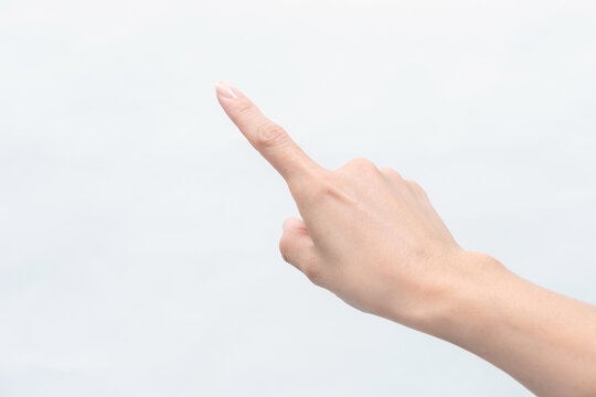 １本指でアクション