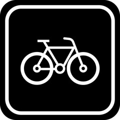 Bike parking sign. Signboard