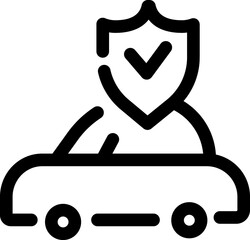 Car insurance icon