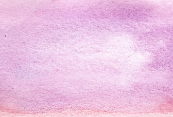 Pink watercolor paper as background