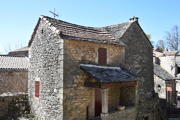 La Couvertoirade, village médiéval de l'Aveyron