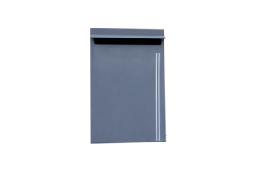 Mailboxes and front door bells are mounted on a white wall.