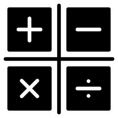 Obraz premium Math icon 